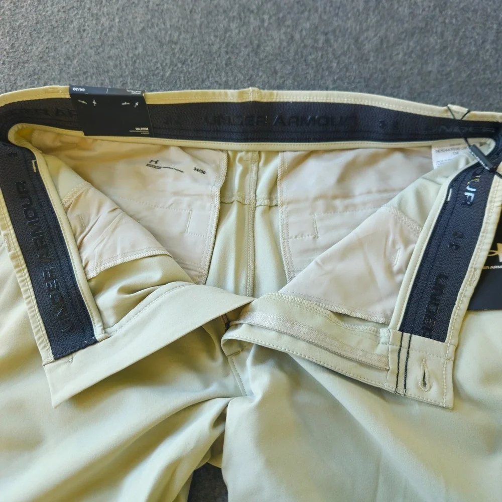 New! UNDER ARMOUR Drive Golf Pants 1364407 Mens Size 34x30 Golfcore Country Club